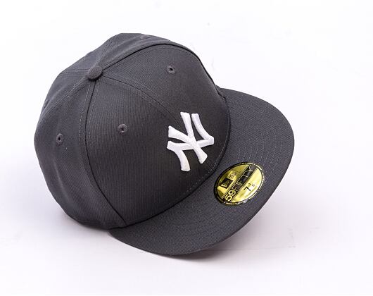Kappe New Era - MLB Basic 59FIFTY - NY Yankees - Gray / White