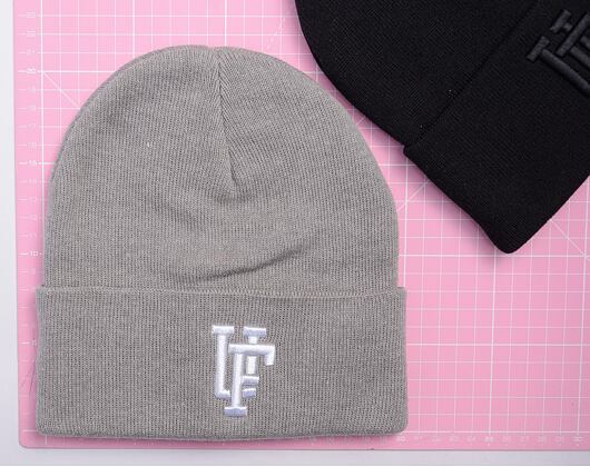 Mütze Upfront - SPINBACK 2 Fold Beanie UF4140-0023 Lt Grey Melange