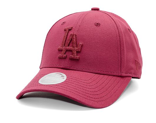 Damen Kappe New Era - MLB Metallic 9FORTY - LA Dodgers - Burgundy
