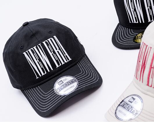 Kappe New Era - Wordmark 9TWENTY - Black / White