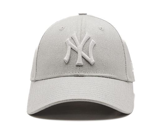 Damen Kappe New Era - MLB Metallic Denim 9FORTY - NY Yankees - Silver / White
