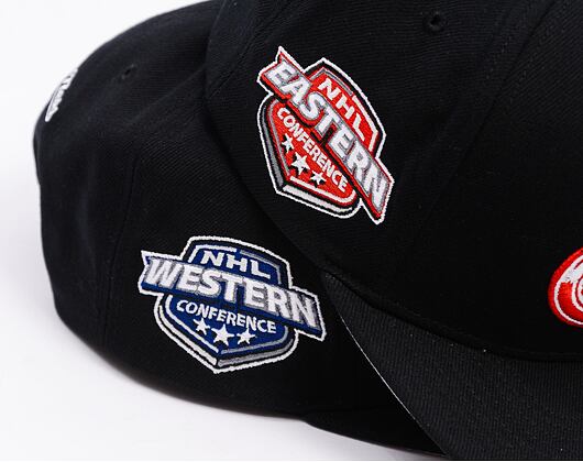 Kappe Mitchell & Ness - NHL Conference Patch Snapback - LA Kings - Black