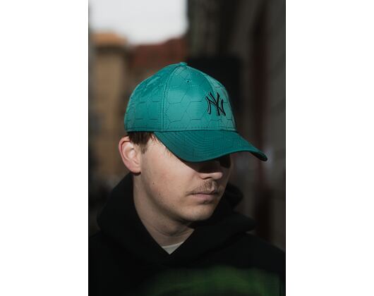 Kappe New Era - 9FORTY MLB Quilted - NY Yankees - Green / Black