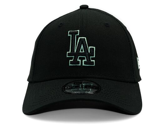 Kappe New Era - MLB Team Outline 9FORTY - LA Dodgers - Black / Mint Green