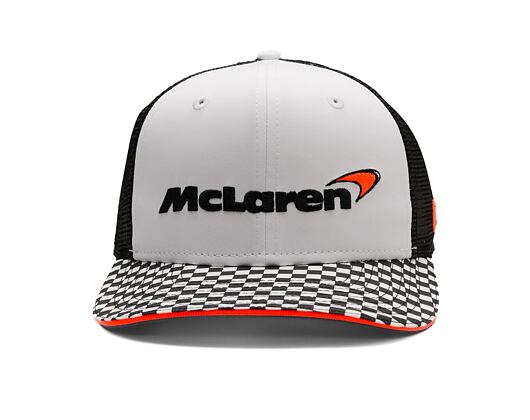 Kappe New Era - F1 Checkered Visor 9FIFTY Original Fit - Mclaren Racing - White