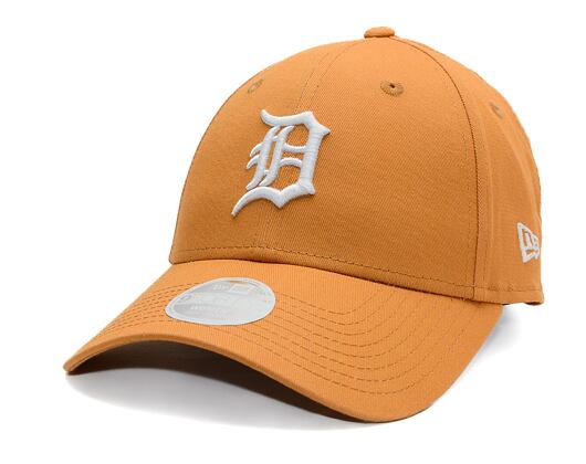 Damen Kappe New Era - MLB Essential 9FORTY - Detroit Tigers - Ochre / White