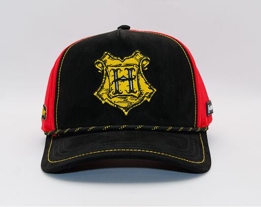 Kappe Capslab - Trucker Harry Potter - Hogwards Suede - Black/Red