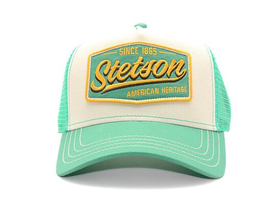 Kappe Stetson - Trucker Cap Vintage - Mint/Off-White