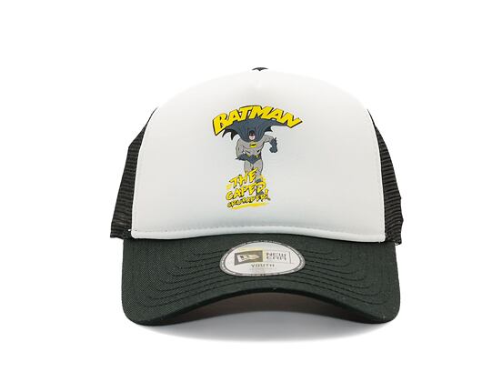 Kinder Kappe New Era - Warner Bros Batman 9FORTY Trucker - Black