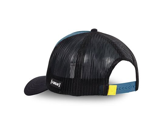 Kappe Capslab - Trucker Black Panther - Night Blue