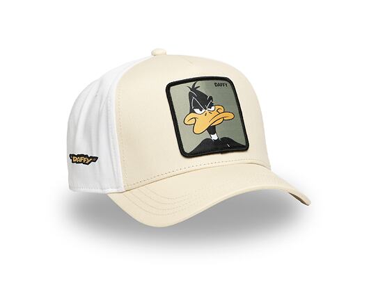 Kappe Capslab - Trucker Looney Tunes - Daffy Duck - Cream / White