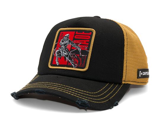 Kappe Capslab - Trucker Assassins Creed - Naoe - Black / Red