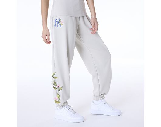 Damen Trainerhose New Era - MLB Floral Jogger - NY Yankees - Stone