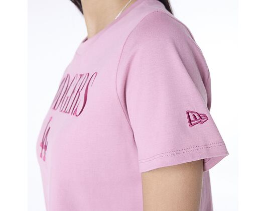 Damen T-Shirt New Era - MLB Graphic Tee - LA Dodgers - Pink