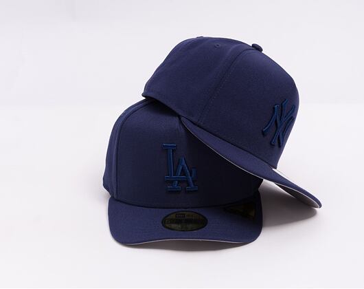 Kappe New Era - MLB Color Pack 59FIFTY A-Frame - LA Dodgers - Navy Blue