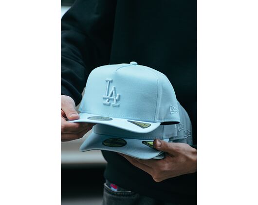 Kappe New Era - MLB Color Pack 59FIFTY A-Frame - LA Dodgers - Baby Blue