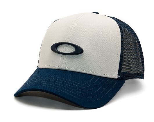 Kappe Oakley - Trucker Ellipse Hat - Abyss/White