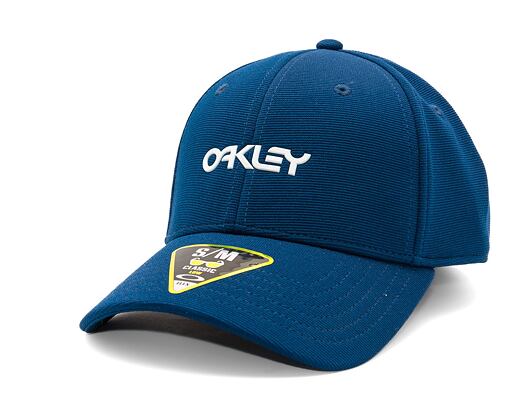 Kappe Oakley - 6 Panel Stretch Metallic Hat - Team Navy