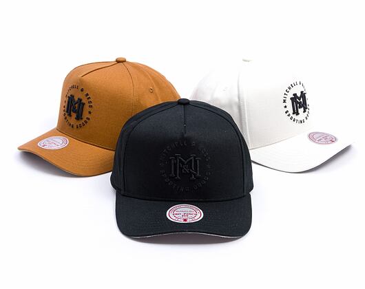 Kappe Mitchell & Ness - Branded Interlock Crest Pro Snapback - Branded - Black