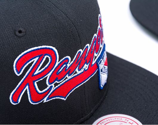 Kappe Mitchell & Ness - New York Rangers - Oversweep Snapback Vntg - Black