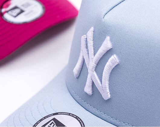 Kinder Kappe New Era - MLB League Essential 9FORTY Trucker - NY Yankees - Blue / White