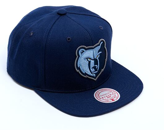 Kappe Mitchell & Ness - NBA Team Ground 2.0 Snapback - Memphis Grizzlies - Blue