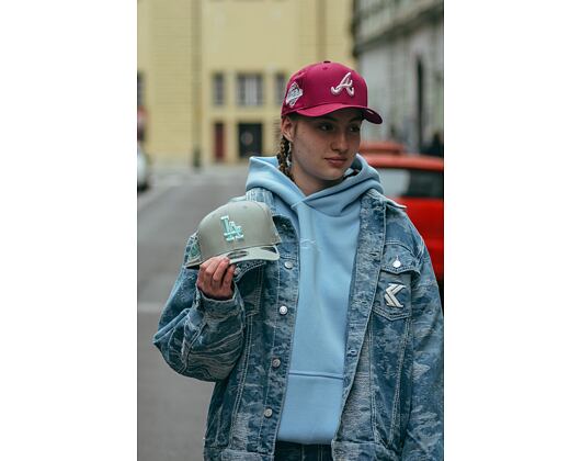 Kappe New Era - MLB World Series 9FIFTY Original Fit - LA Dodgers - Mint Green / Teal