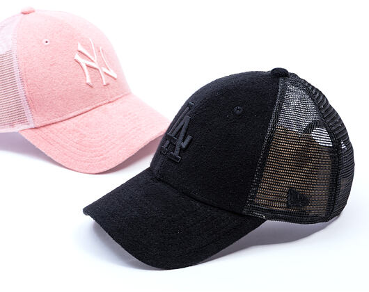 Damen Kappe New Era - MLB Smooth & Mesh 9FORTY - LA Dodgers - Black