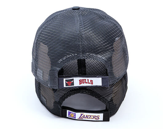 Kappe New Era - NBA Homefield Trucker 9FORTY - LA Lakers - Black / Grey