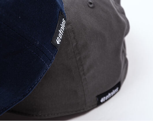 Kappe Etnies - Corp Combo Snapback - Dark Grey/Blue
