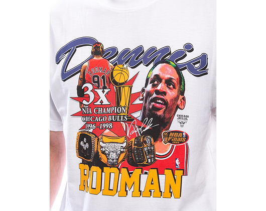 T-Shirt Mitchell & Ness - NBA Rings Tee - Chicago Bulls - White