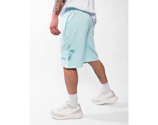 Shorts Karl Kani - Retro Paisley Sweat Shorts - Turquoise