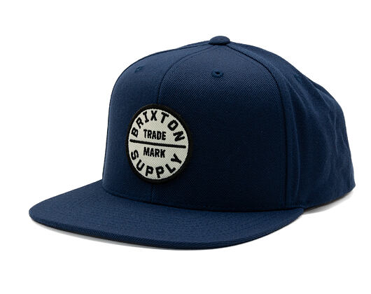 Kappe Brixton - Oath Iii Snapback - Washed Navy/White/Black