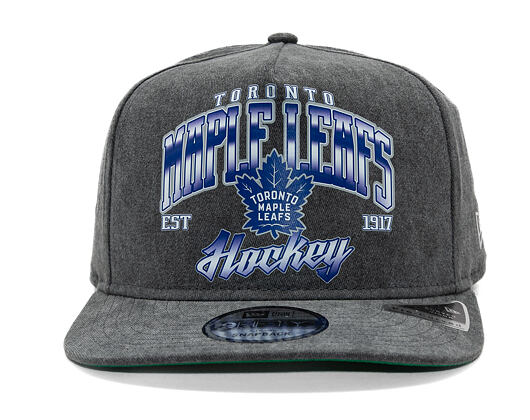 Kappe New Era -  9FIFTY A-Frame NHL Washed - Toronto Maple Leafs - Black