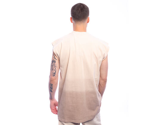 Leibchen Karl Kani - Signature Gradient Sleeveless T-Shirt - Beige