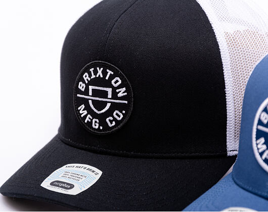 Kappe Brixton - Crest Mp Mesh Cap - Black