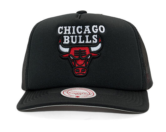 Kappe Mitchell & Ness - Hidden Trucker - Chicago Bulls - Black