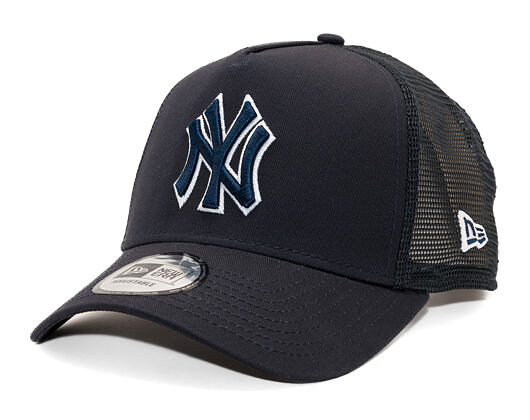 Kappe New Era - MLB Outline 9FORTY Trucker - NY Yankees - Navy