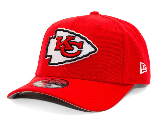 Kappe New Era - NFL Anniversary Patch 9SEVENTY Stretch-Snap - Kansas City Chiefs - Red