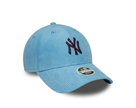 Damen Kappe New Era - MLB Cord 9FORTY - NY Yankees - Blue / Burgundy