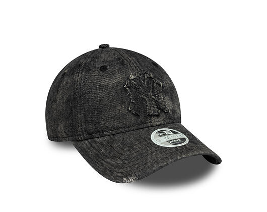 Damen Kappe New Era - MLB Wash & Distressed Denim 9TWENTY - NY Yankees - Black