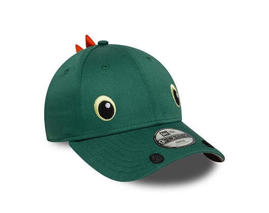 Kinder Kappe New Era - Monster Face 9FORTY - Emerald Green