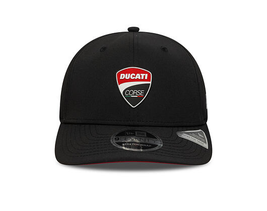 Kappe New Era - DUCATI MOTOR Recycled 9SEVENTY Stretch-Snap - Black / Scarlet