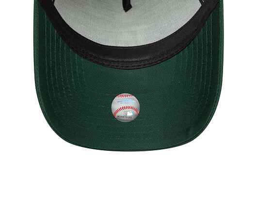 Kappe New Era - MLB League Essential 9FORTY A-Frame - LA Dodgers - Dark Green / Cream