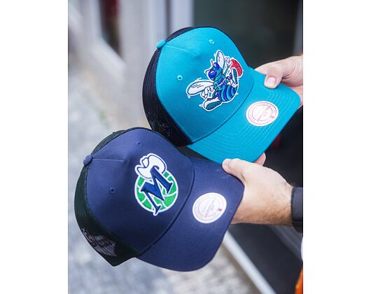 Kappe Mitchell & Ness - NBA Tremor Trucker HWC - Dallas Mavericks - Navy