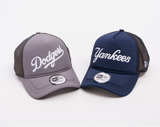 Kappe New Era - 9FORTYAf trucker MLB Script - NY Yankees