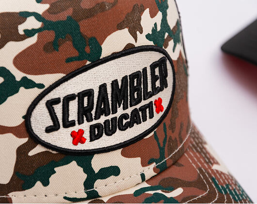 Kappe New Era - DUCATI MOTOR Scrambler 9FORTY Trucker - Cream