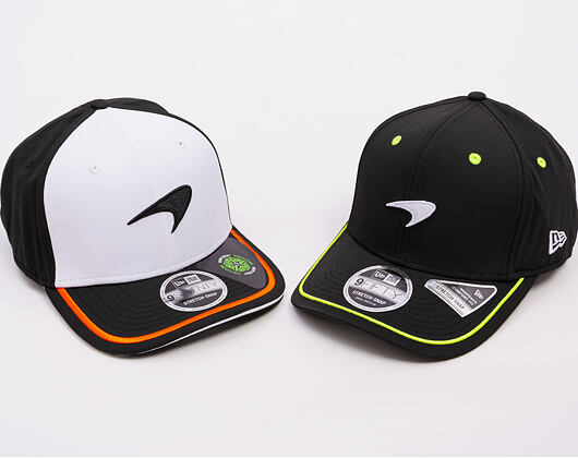 Kappe New Era - F1 RTP Retro 9SEVENTY Stretch-Snap - McLaren Racing - White