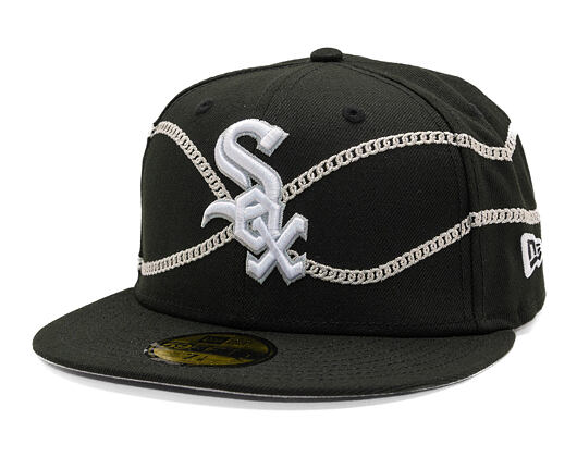 Kappi New Era - MLB Chain Wrap 59FIFTY - Chicago White Sox - Schwarz