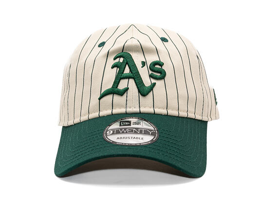 Kappe New Era - MLB Pinstripe 9TWENTY - Oakland Athletics - Dark Green